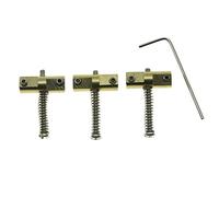 KAISH Juego de sillines de guitarra con tornillos cromados para Fender Telecaster