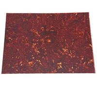 KAISH Lámina autoadhesiva para guitarra acústica de 25 x 20 cm, diseño de tortuga vintage