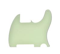kaish menta verde 3 capas 5 agujero en blanco, tele Pickguard arañazos Placa no Pickup agujero para Fender Esquire