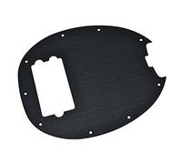 KAISH Metal Aluminio Anodizado Bass Golpeador Scratch Plate para Music Man Classic 4 Cuerdas StingRay Bass Negro
