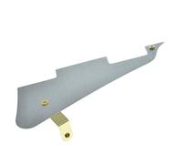 KAISH Metal plata aluminio anodizado estilo moderno LP guitarra golpeador rasguño placa con metal oro soporte para Epiphone Les Paul