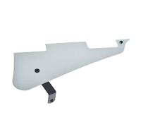 KAISH Metal plata aluminio anodizado LP guitarra golpeador con soporte de acero inoxidable negro y tornillos de montaje de acero para Estados Unidos Gibson Les Paul