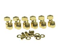 KAISH Oro 2 Pin Bloqueo Tuners Tuning Keys Clavijas Máquinas Cabezas para American Stratocaster/Telecaster Strat/Tele