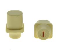 KAISH Pack de 2 pomos de interruptor de tapa estilo vintage marfil de 3 o 4 vías, para Tele/Telecaster