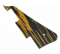 KAISH Placa de arañazos para guitarra con diseño de rayas Tawny LP de Estados Unidos para Gibson Les Paul