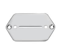 KAISH Placa de control para guitarra eléctrica Squier/Marr Jaguar, cromada