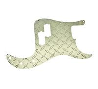 KAISH Placa de diamante de metal premium de 13 agujeros estilo moderno estándar precisión P Bass Golpeador de aluminio anodizado PB Golpeador para American FD P Bass Gold