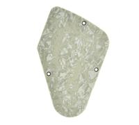 KAISH Placa trasera de guitarra eléctrica, cubierta de cavidad de control electrónico para Yamaha Pacifica PAC112V, 212V y 612V HSS, color perla envejecida