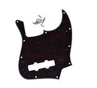 kaish rojo tortuga Jazz J Bass Pickguard para EE. UU./México 4 cuerdas Fender Jazz Bass