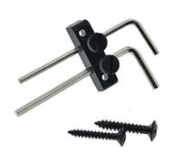 KAISH Soporte para llave Allen para guitarra y bajo Floyd Rose Tremolo, color negro