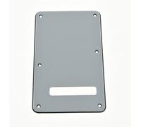 KAISH ST/Strat Style - Placa trasera estándar para guitarra, cubierta de trémolo ST para Estados Unidos Strat/Stratocaster, color blanco, 3 capas