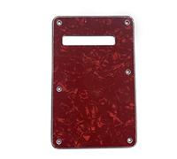 KAISH Strat Back Plate ST Tremolo Cubierta para trémolo, color rojo perla