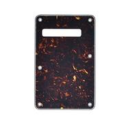 KAISH Strat - Placa trasera para guitarra ST Trem Tremolo, compatible con Fender Stratocaster estándar de Estados Unidos y México, tortuga oscura