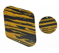 KAISH Tawny Stripe LP - Placa de control trasera para interruptor de placa de control para USA Gibson Les Paul