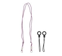 kaisudiAP Correa Trenzada para Hombro y Cuello para cámara, Fibra de poliéster, 120cm, Cuerda Redonda Tejida Universal para cámara instantánea, cámara DSLR (Púrpura Claro)