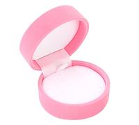 kaisudiAP Joyero con forma de copo de nieve, flocado, Simple, exquisito, ligero, portátil, caja para collar para regalo de cumpleaños