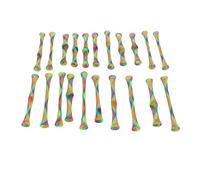 kaisudiAP Juguete de Resorte para Gato, Juguete Interactivo Colorido de Nailon Resistente a arañazos y mordeduras, Tubo en Espiral para Mascotas, 21 Uds.