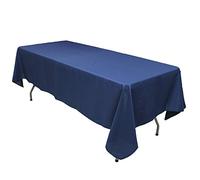 KaitatsuSen Mantel Rectangular de Tela de Poliéster, Azul Marino, 150x240 cm
