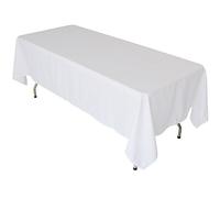 KaitatsuSen Mantel Rectangular de Tela de Poliéster, Blanco, 150x200 cm