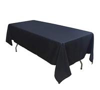 KaitatsuSen Mantel Rectangular de Tela de Poliéster, Negro, 150x200 cm