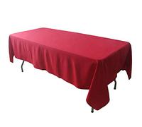 KaitatsuSen Mantel Rectangular de Tela de Poliéster, Rojo, 150x240 cm