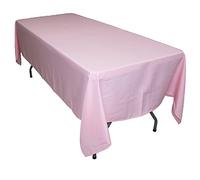KaitatsuSen Mantel Rectangular de Tela de Poliéster, Rosa, 150x300 cm