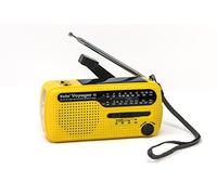 Kaito Voyager V2 Radio portátil de Emergencia con Cargador USB para teléfono Celular y Linterna LED
