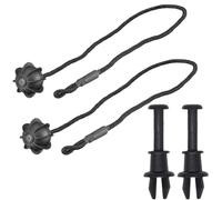 KAIUYRT Cordón Maletero Estante Compatible con para A3 8P 8V Q2 Q3 F3 Q5 8R, Cable De Fijación Bandeja De Carga, Soporte para Bandeja De Carga, Clip De Cuerda, Colgador De Cable Pivotante.