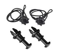 KAIUYRT Cordón Maletero Estante Compatible con VW para Golf 5 Mk6 para Tiguan, Maletero, Bandeja, Correa, Clips De Cuerda, Bandeja, Colgador De Cuerda, Gancho Pivotante.