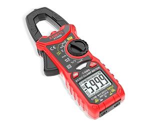 KAIWEETS HT206D Digital Pinza Amperimétrica Profesional para medir 600A CA/CC Corriente y Tensión con 6000 Cuentas, Valor Real, Autorango, NCV, Pinza de Capacitancia, Resistencia, Bateria