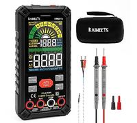 KAIWEETS Multímetro Inteligente Recargable 10000 Conteos, Polimetro Digital Profesional, Mide Corriente Voltaje Resistencia Continuidad Capacitancia Diodo Frecuencia-KM601s