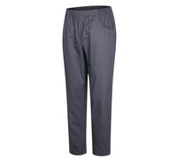 KAIXUAN - PANTALÓN Pijama Unisex DE Uniforme MÉDICO Enfermera Dentista ESTÉTICA Veterinaria - PANTALÓN con Cintura ELÁSTICA DE Uniforme Laboral Limpieza HOSTELERÍA - Serie 8312 (S, Gris Oscuro)