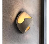 kaixunl 3W Aplique Pared Interior Estilo Wabi-sabi Lampara De Pared Modernos Apliques Pared Dormitorio Art Deco Para Sala De Estar Dormitorio Pasillo Espejo De Tocador Escaleras 3000K 22.5 * 26 * 9cm