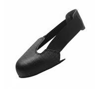 KAIYUEMAOYI Cubierta Protectora Metálica para Pies con Punta de Acero Correa Extensible Suela de Goma Estable Material de Piel Uso Temporal Adecuada para Trabajos Industriales Inspección Fábricas