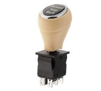 KAIYUEMAOYI Joystick Switch Interruptor de Palanca Piezas Recambio Botón Repuesto Juguetes Adecuado para Automóviles Ingeniería Reparación, Begie no defrauda
