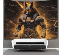 kaiyun 100cmx150cm Tapiz Dios antiguo Tapices Estilo de mitos egipcios Impresión 3D Decoraciones Para El Hogar Colgar En La Pared