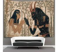 kaiyun 100cmx150cm Tapiz Pintura del antiguo Egipto que representa a una mujer Tapices Impresión 3D Decoraciones Para El Hogar Colgar En La Pared
