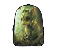 kaiyun 3D Cute Baby Dragón Mochilas Chinese Dragón Escolar Para Niños Chicas Bolsas De Para Adolescentes Estudiantes De Primaria Y Secundaria 16 inch