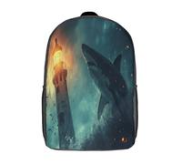 kaiyun 3D Vida MarinaMochilas UnderMar Wonders Escolar Para Niños Chicas Bolsas De Para Adolescentes EstudiHormigaes De Primaria Y Secundaria 17inch