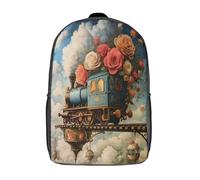 kaiyun Amor Journey Mochila Niña Chicos Dibujos animados Arte Bolsa De Escuela Adolescentes Colegio InfHormigail 17inch