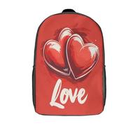 kaiyun Amor Mochilas Para Chicos Y Chicas RomHormigaic Adolescentes Bolsa De Escuela 17inch Gran Capacidad Con Hebilla De Ajust