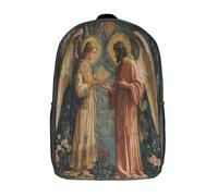 kaiyun Ángeles-Mensajes de Dios Mochila Niña Chicos Bolsa De Escuela Adolescentes Colegio Infantil 17inch