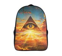 kaiyun Antiguo Egipto Civilización antigua,mochilas De Viaje Impresas En 3D, Ligero Y Transpirable Bolsa De Escuela Escolar Para Niños 16 inch