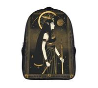 kaiyun Antiguo Egipto Mochila Escolar Para Niños Gran Capacidad Civilización antigua En 3D Para Estudiantes De Primaria Y Secundaria De 16 inch