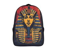 kaiyun Antiguo Egipto Mochilas Escolares Niña Niño Backpack Juveniles Adolescentes Civilización antigua Bolsas Multi-bolsillo 16 inch