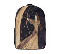 kaiyun Arquero Bolsa Unisex,Hada Mochila Escolar Para Adolescentes Ultraligero 17inch
