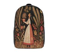 kaiyun Arte popular sencillo que representa un ritual de verano en solitario Mochilas Hombre Chicas Bolsas Para Trabajo,viaje,diario,escolar Y Escolares De Gran Capacidad 17inch