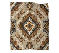 kaiyun Azteca, geométrico: tribus nativas Americanas Navajo Manta Súper Suave | Colcha Patchwork | Funda De Viaje Cómoda Y Esponjosa 80x90inch(200x230cm)