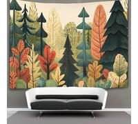 kaiyun Bosque del norte de California Tapiz Para Colgar En La Pared, CariGatoura Tapices Decoración Para Sala De Estar Dormitorio 70cmx100cm