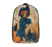 kaiyun Bruja africana Mochilas Hombre Chicas Autumn Leaves SGatotered on The Ground Bolsas Para Trabajo,viaje,diario,escolar Y Escolares De Gran Capacidad 17inch